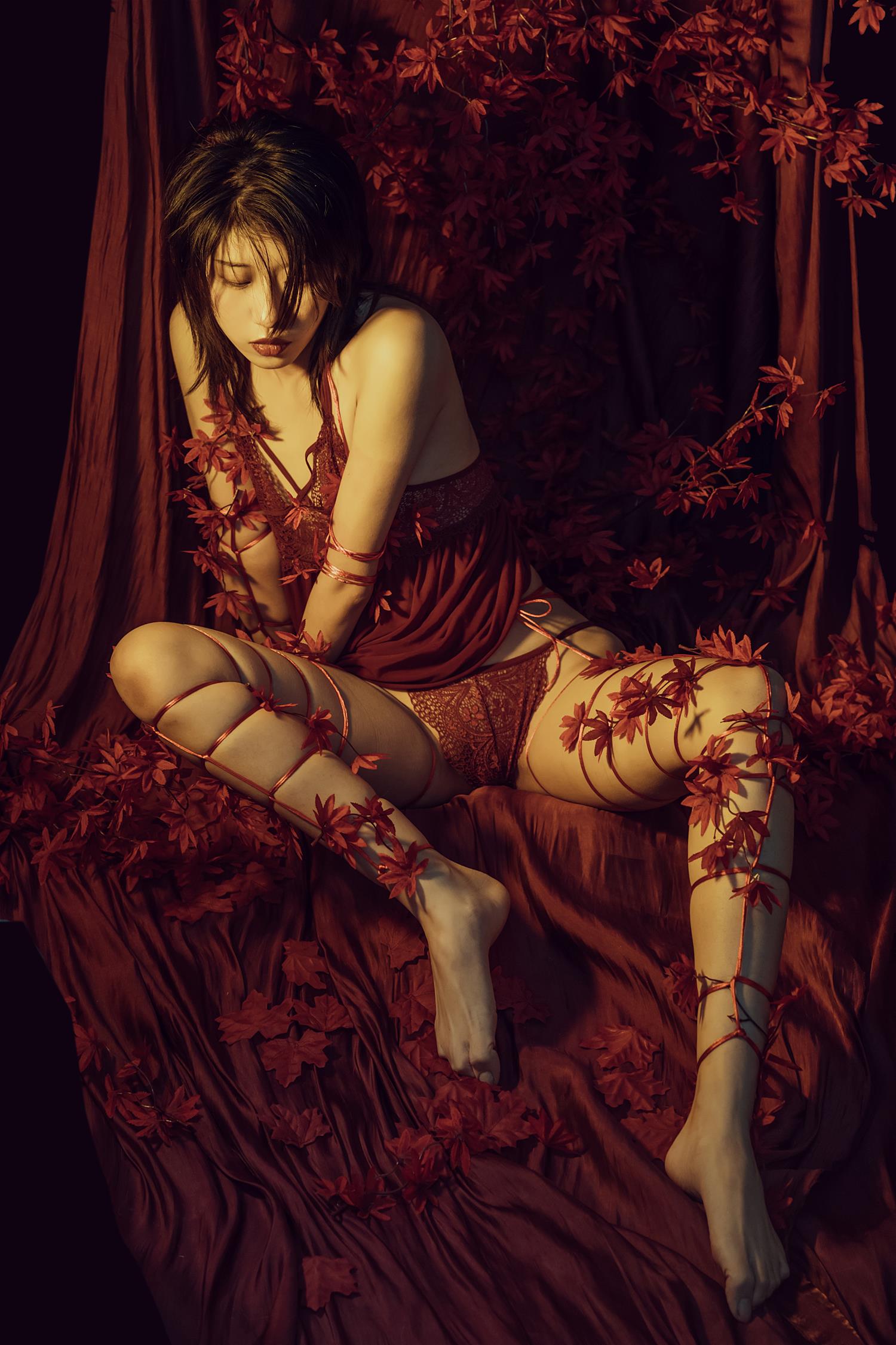 云溪溪 花与绳 [58P-612MB]