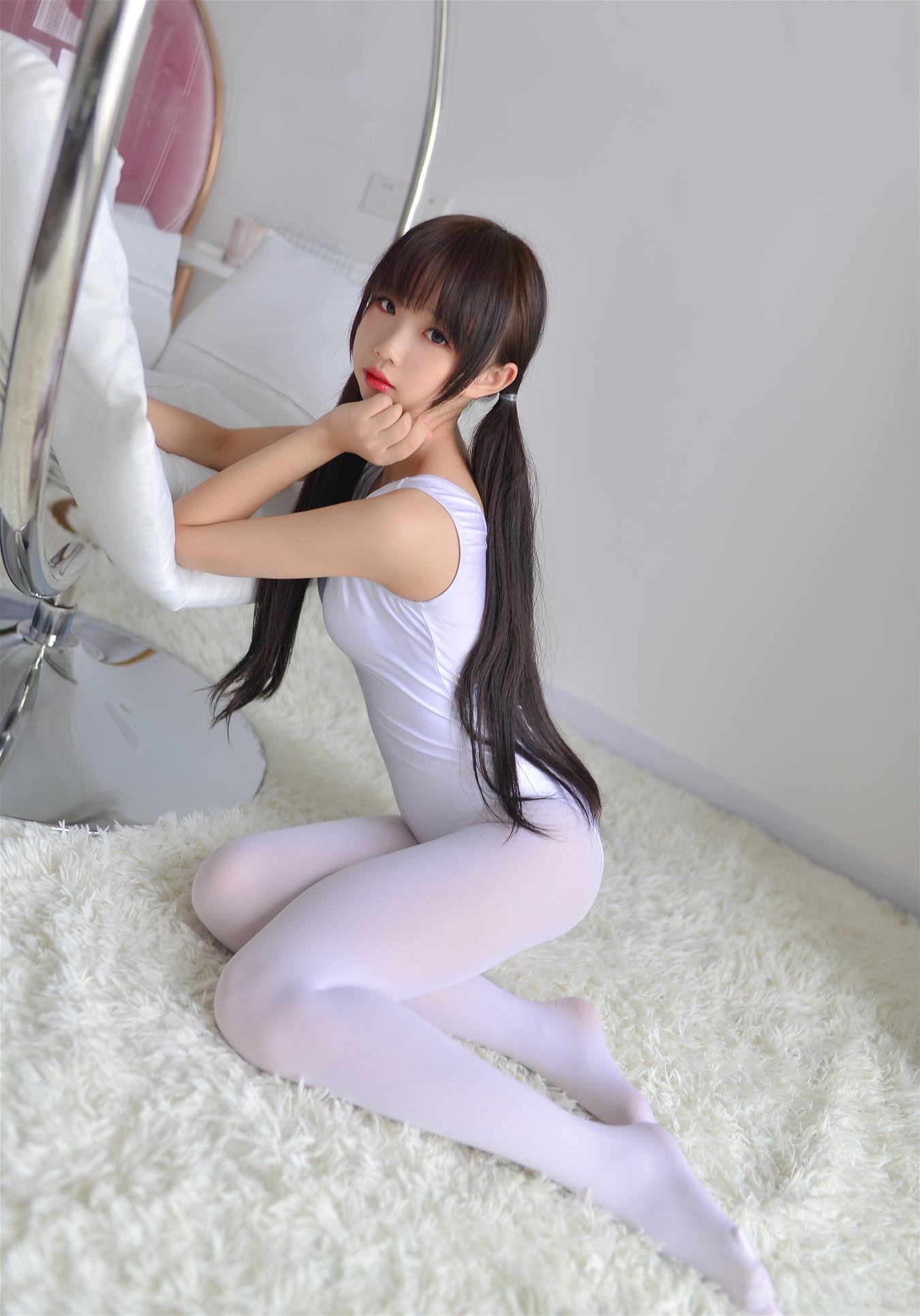 雪琪SAMA 双马尾体操服 [25P-228MB]