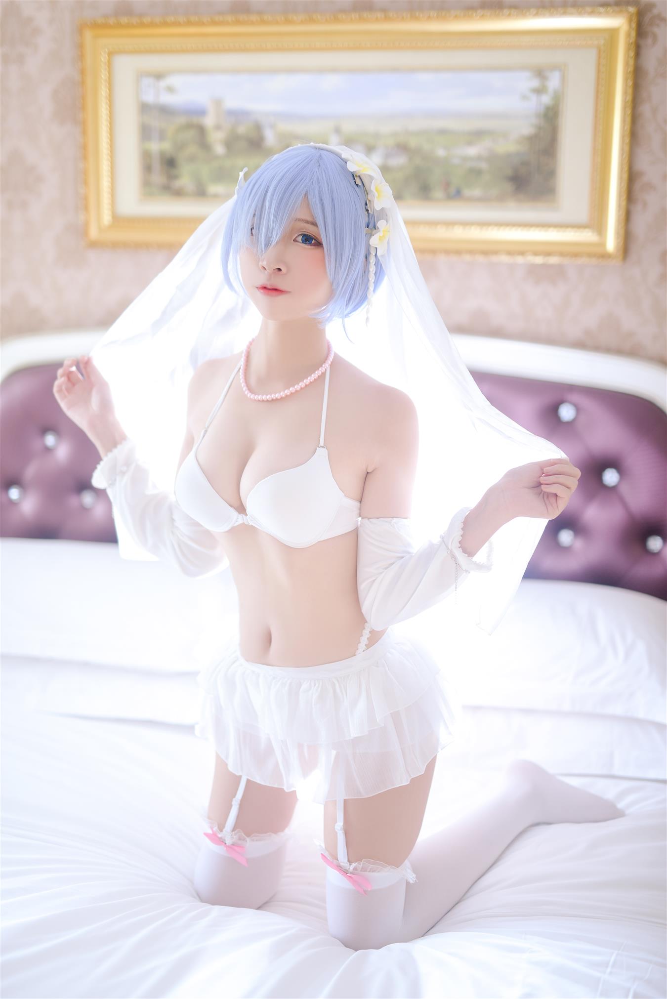 二佐 蕾姆2号本 蕾姆婚纱 [35P-96MB]