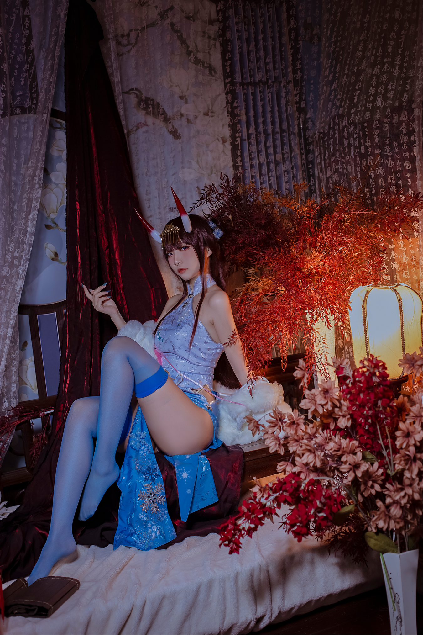 二佐 碧蓝航线 能代旗袍 [18P-120MB]
