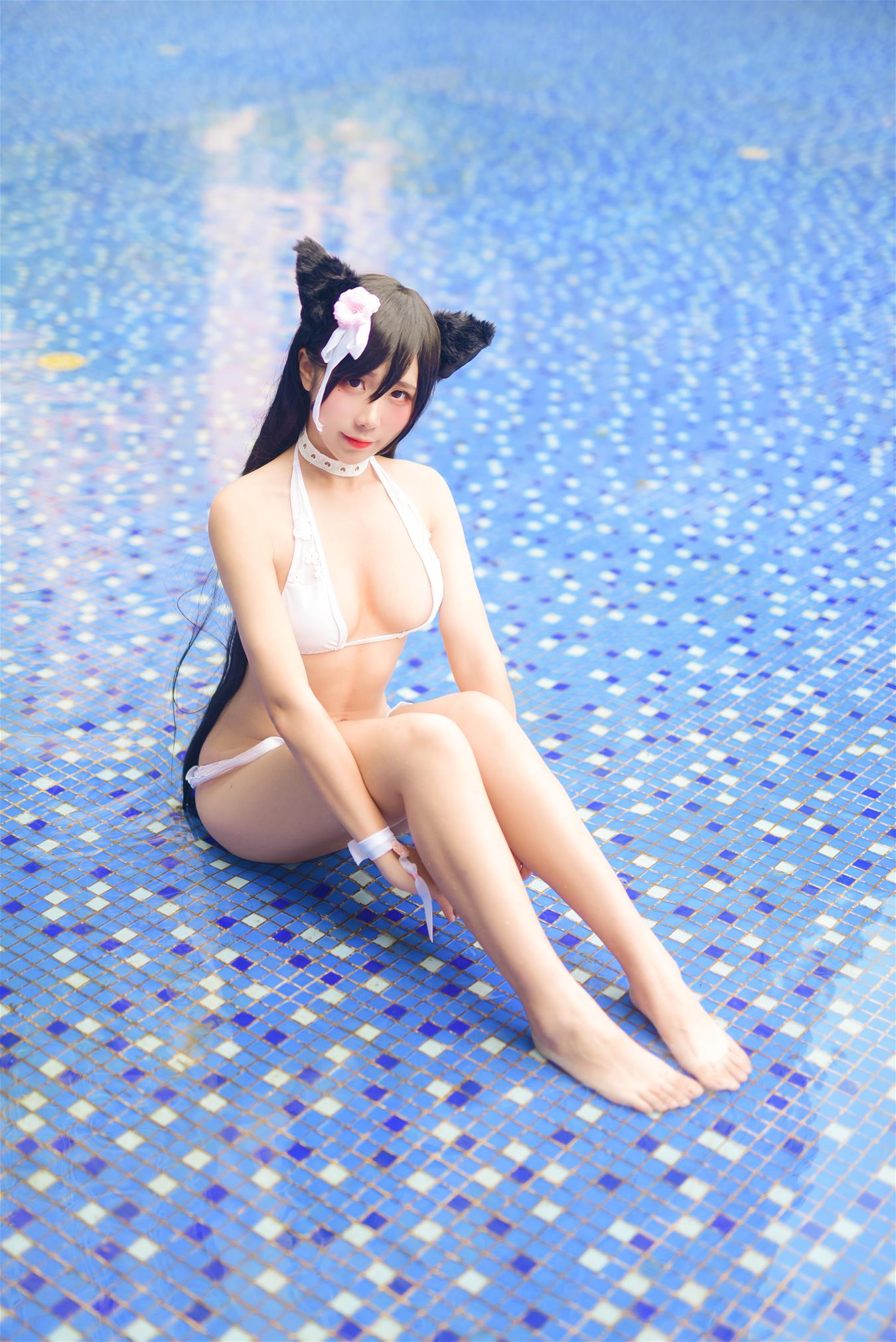 九曲Jean 碧蓝航线 泳装 [17P-95MB]