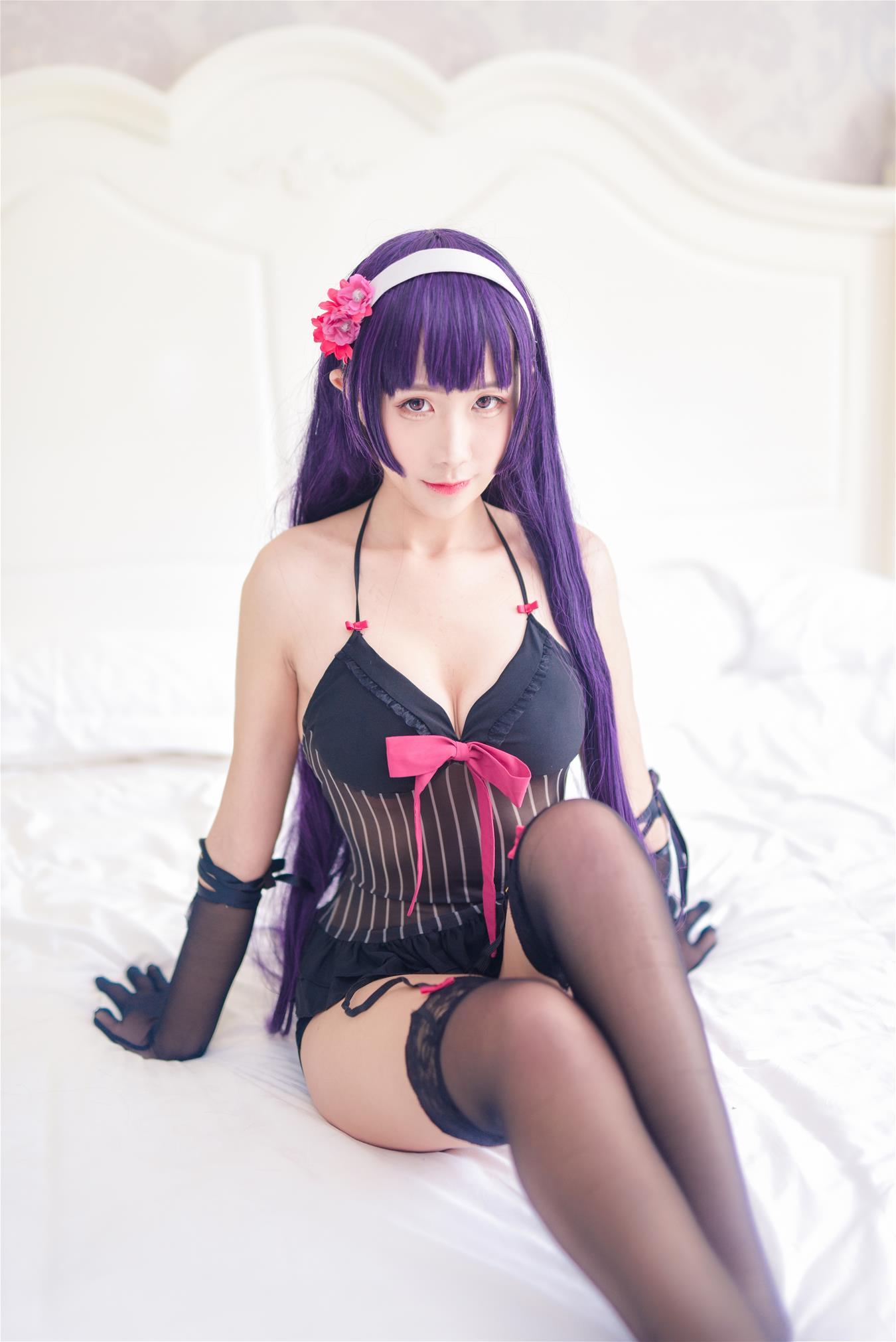 九曲Jean 黑色睡衣学姐 [17P-163MB]