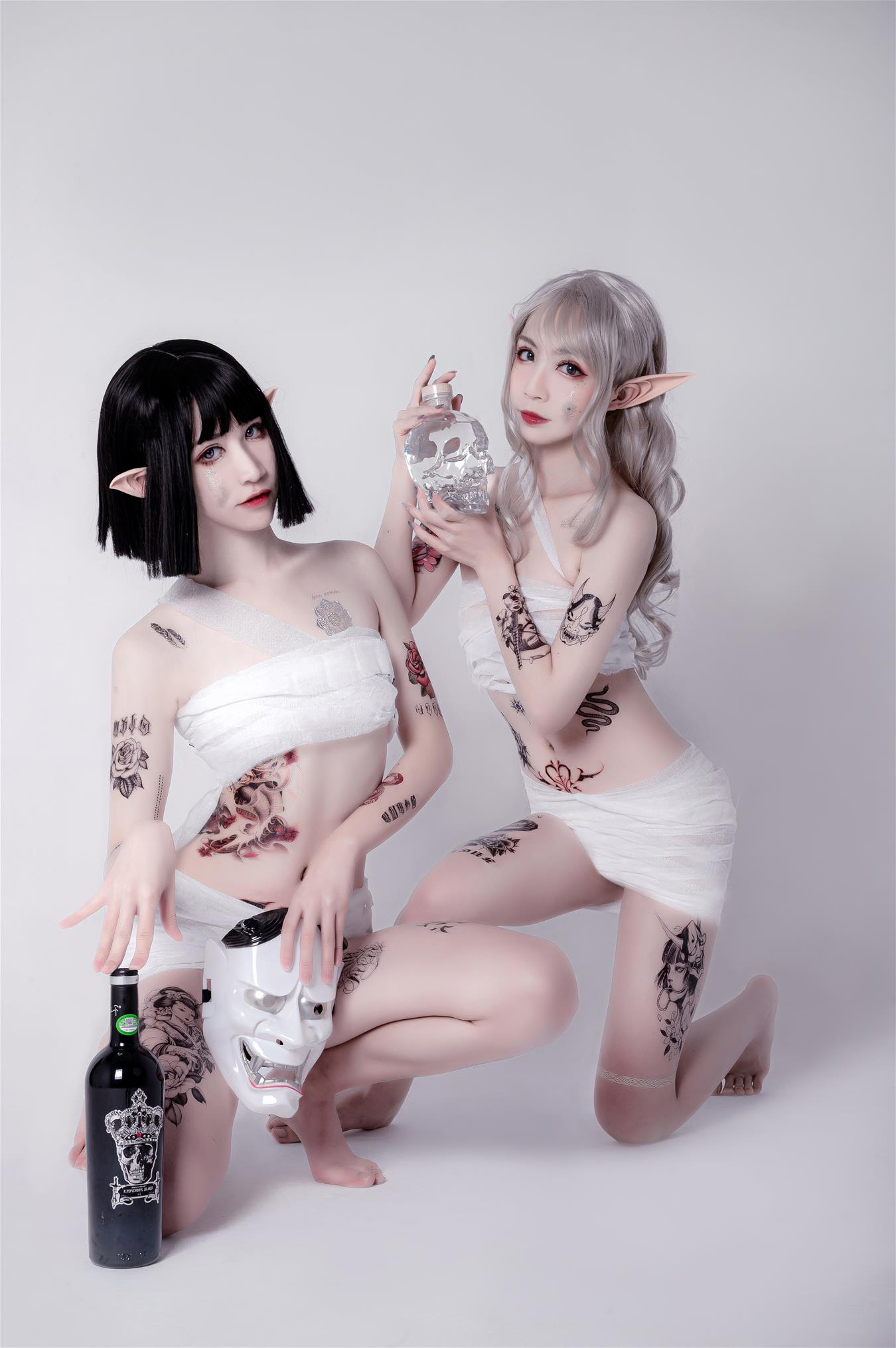 阮邑_Fairy 绑带和武士 [41P-401MB]