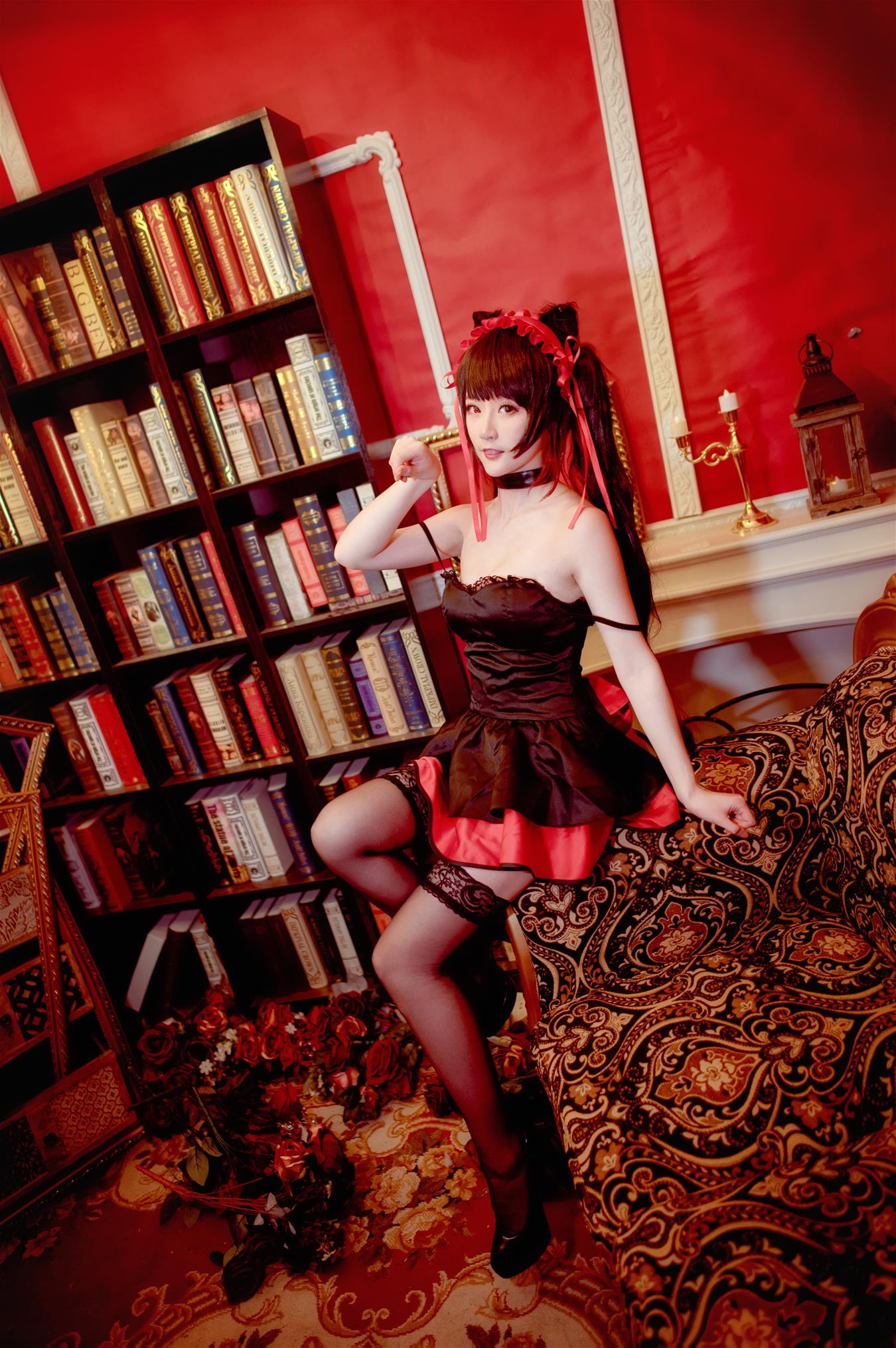 yui金鱼 时崎狂三 黑裙 [11P-166MB]