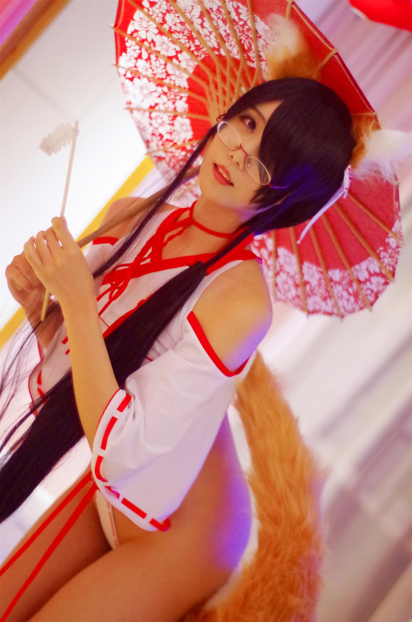 曉美媽 狐 巫女 [30P-204MB]