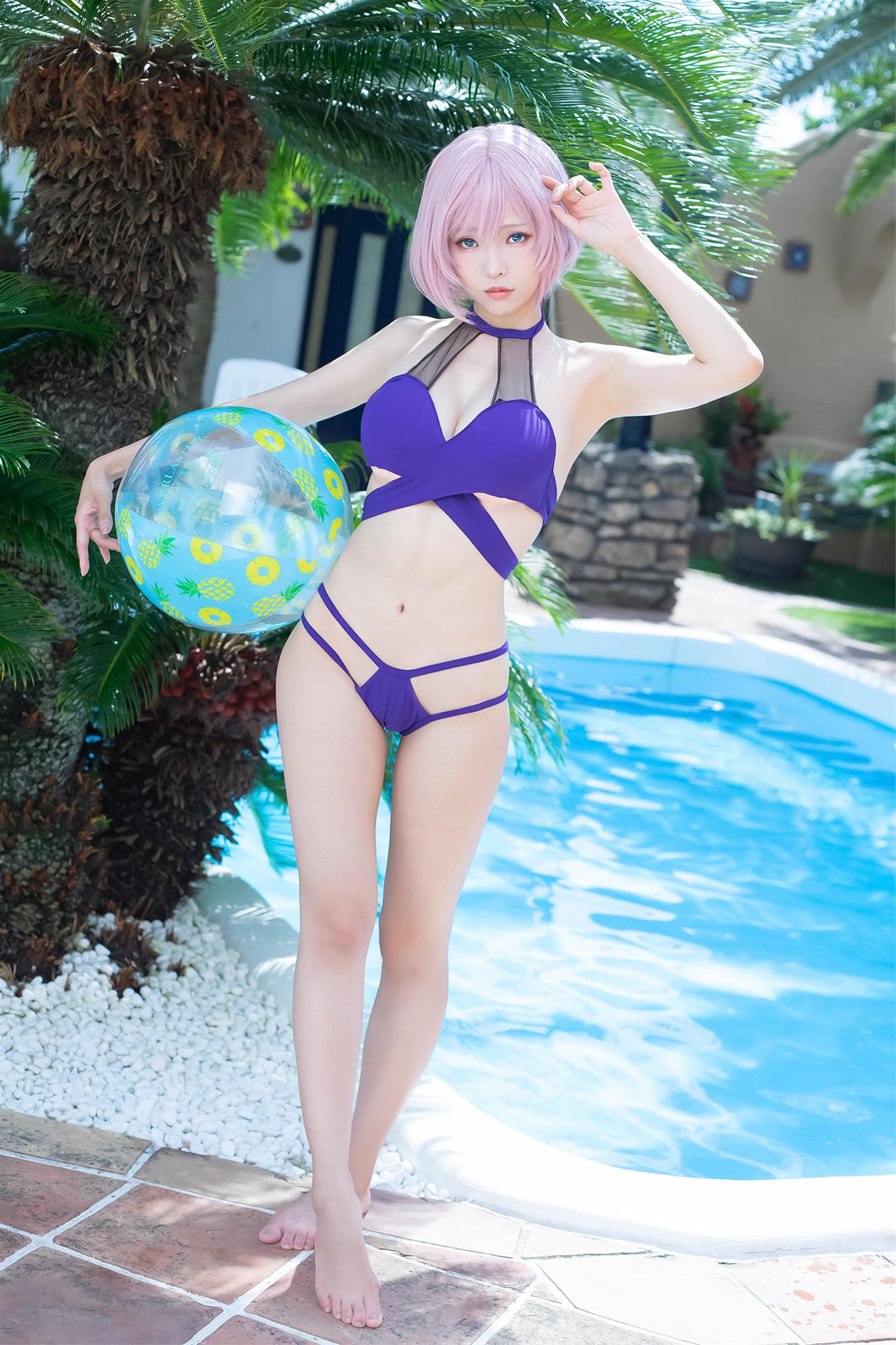 ElyEE子 Mujina Swimsuit [36P-65MB]