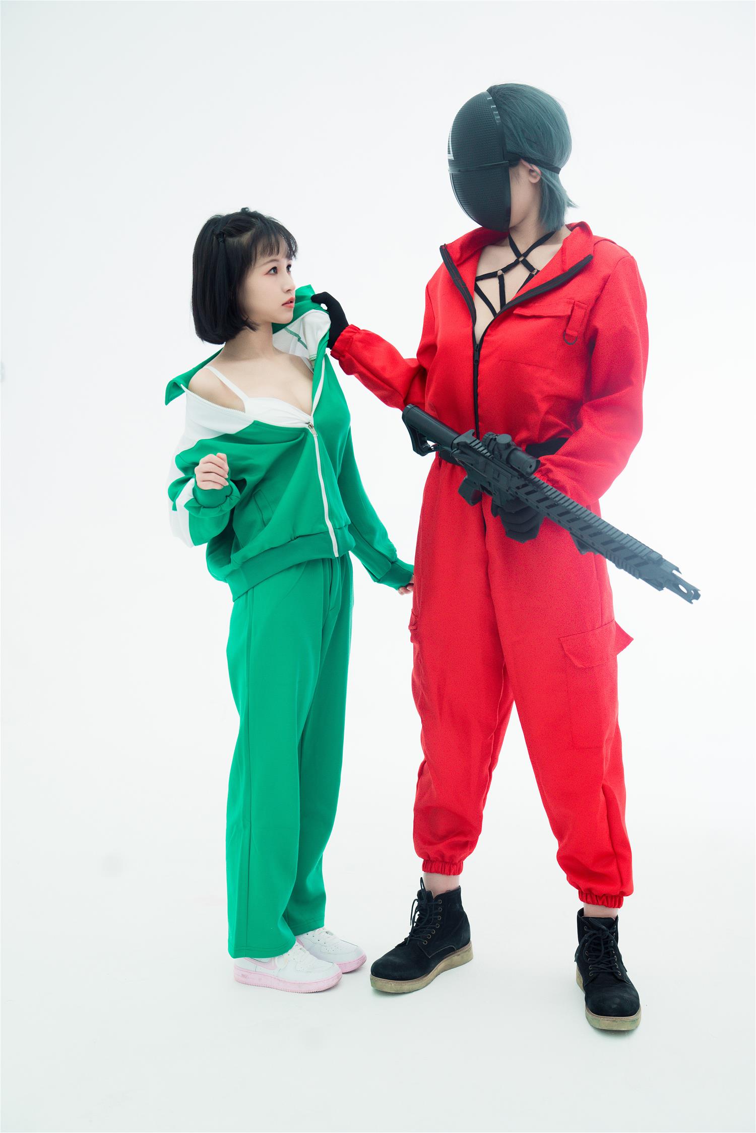 星澜是澜澜叫澜妹呀 &晕崽 鱿鱼游戏 [54P1V-857MB]