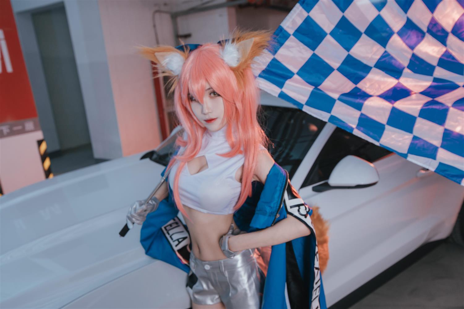 妖君白研 FATEGRAND ORDER玉澡前 FATE COS正片 [8P-63MB]