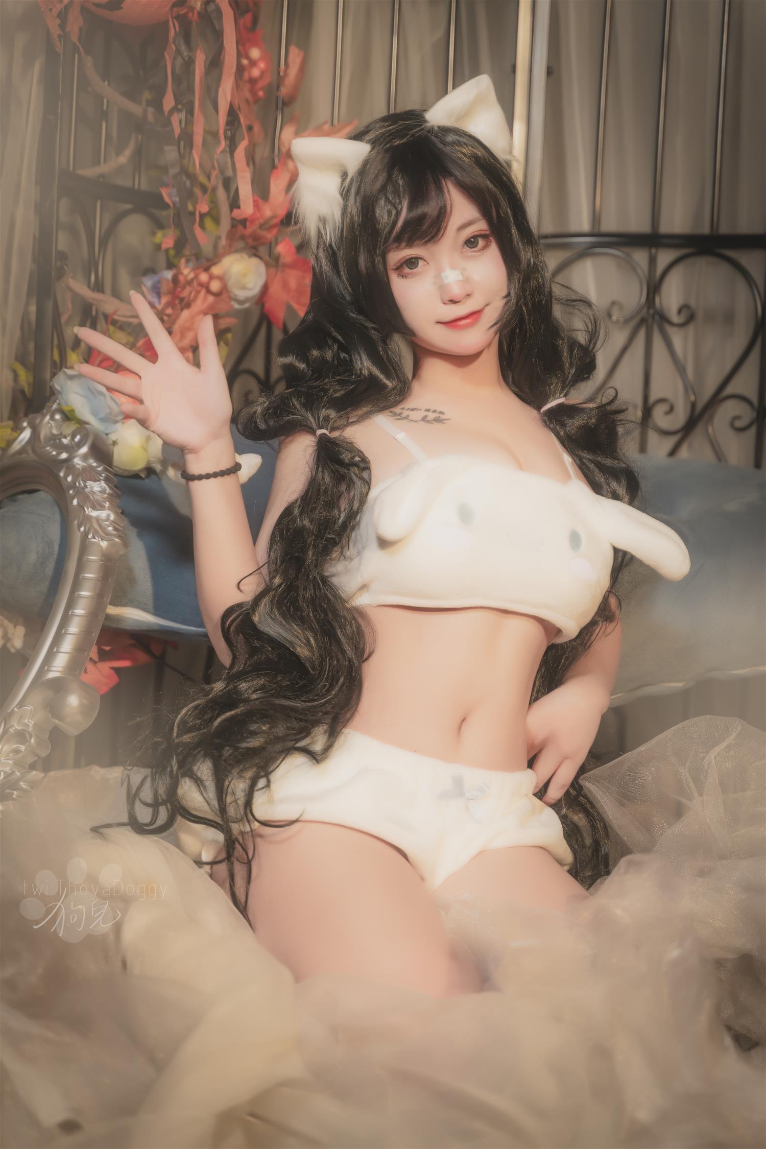 棕桠阿狗崽 玉桂狗睡衣 [18P-226MB]