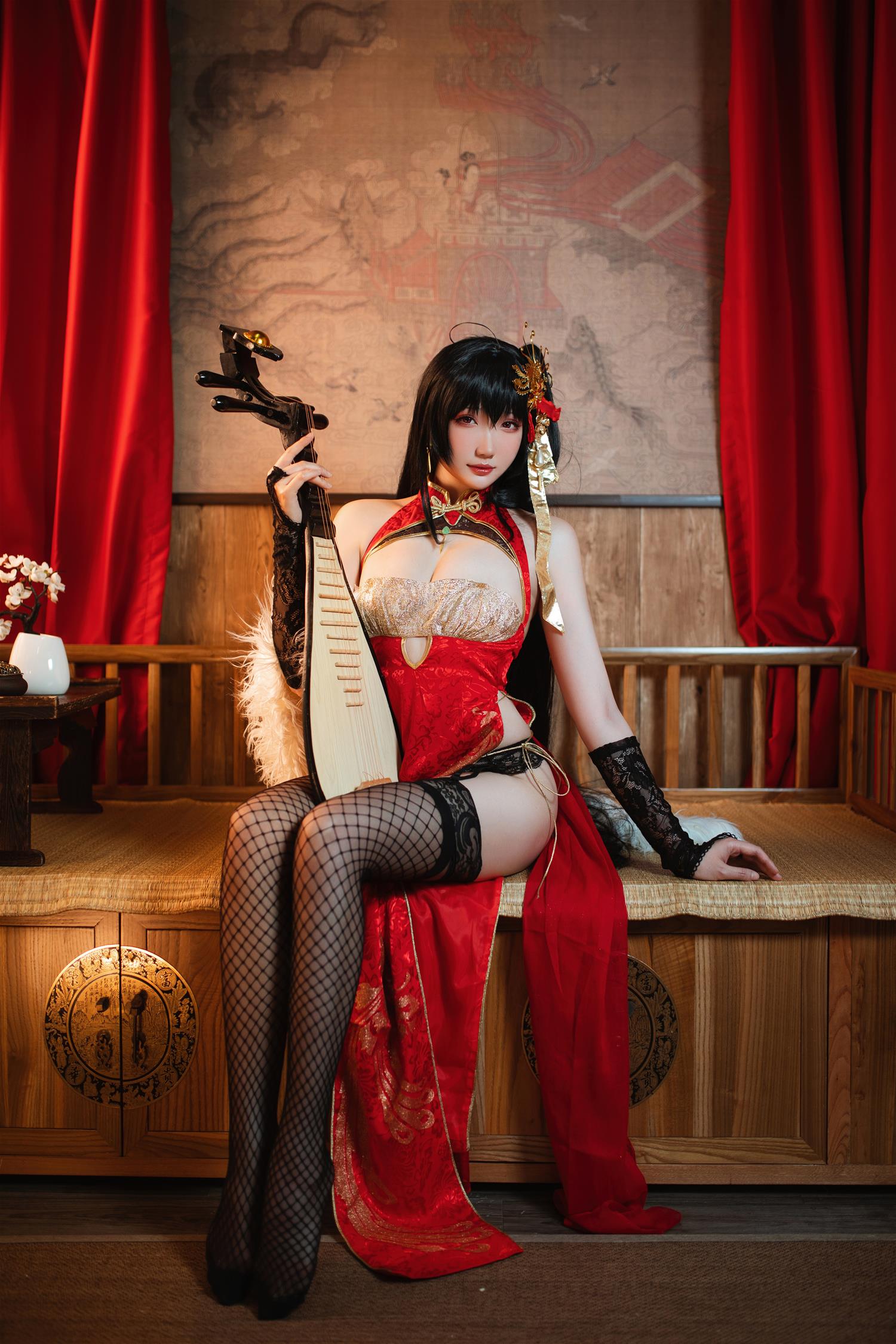 瓜希酱 大凤旗袍 [22P-138MB]