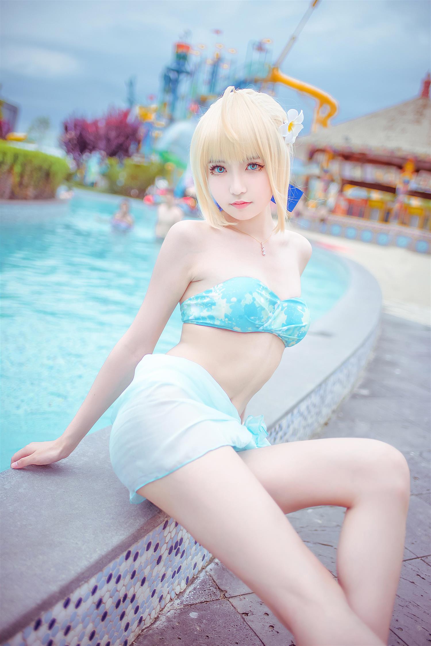 这个泡泡就是逊啦 阿尔托莉雅泳装 [14P-26MB]