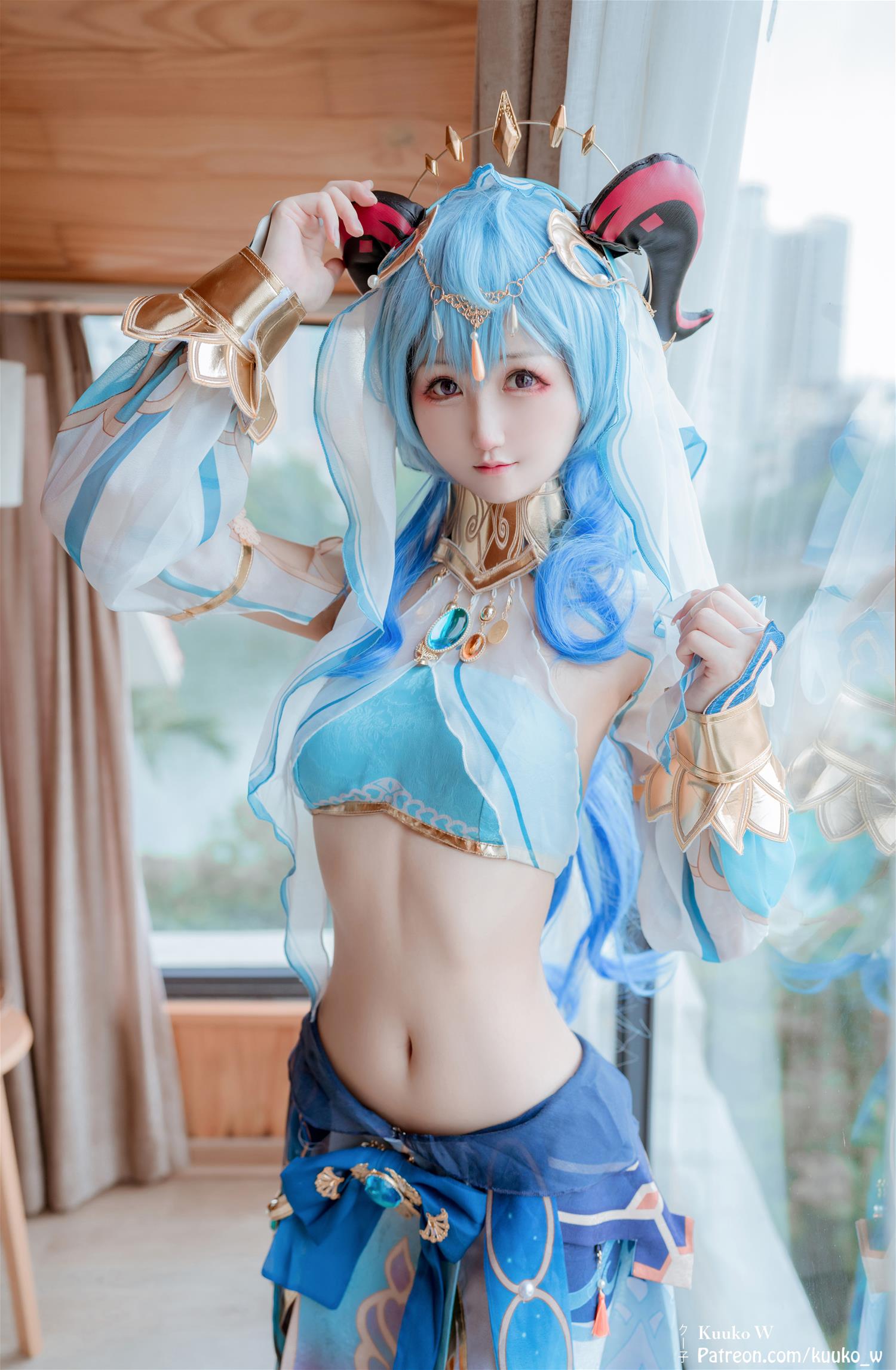 KuukoW Ganyu Nilou [15P-261MB]