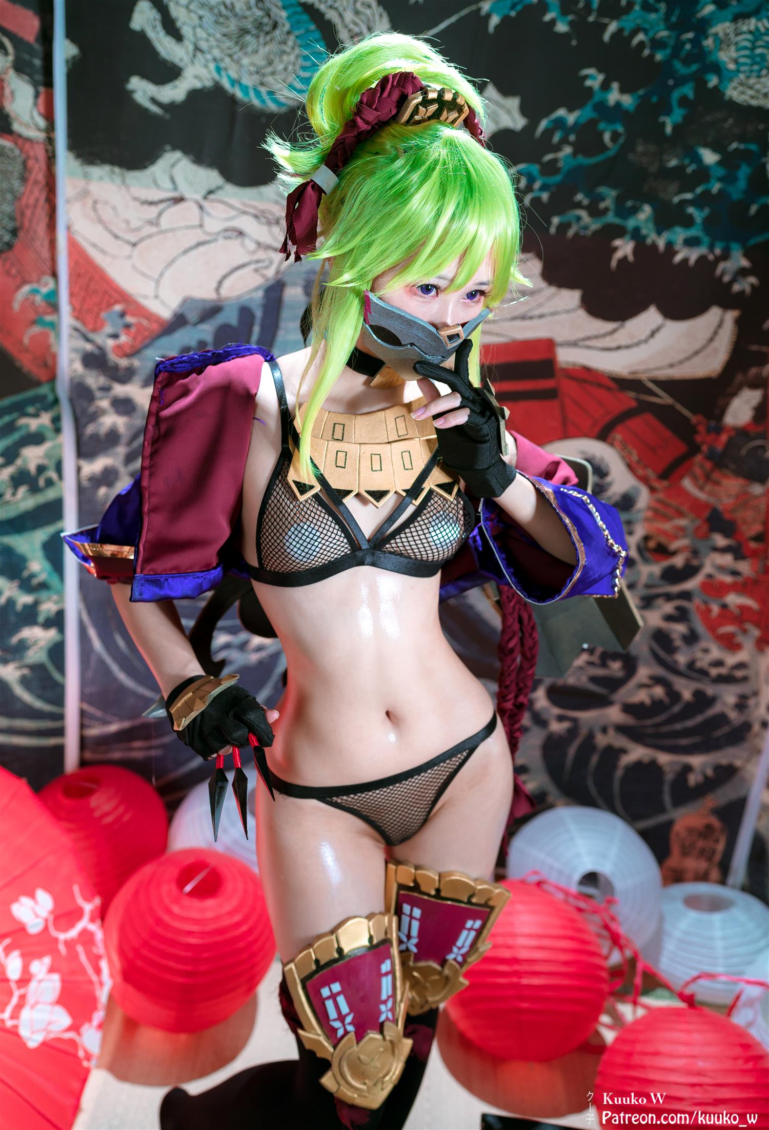 KuukoW Kuki Shinobu [44P-586MB]