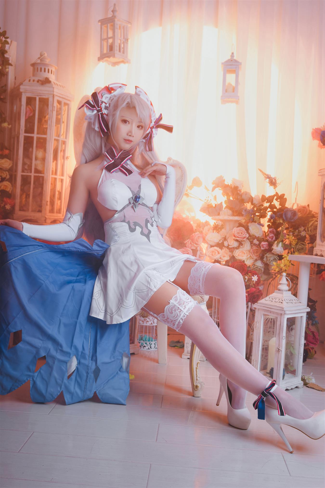 Coser面饼仙儿 欧根花嫁 [22P-217MB]