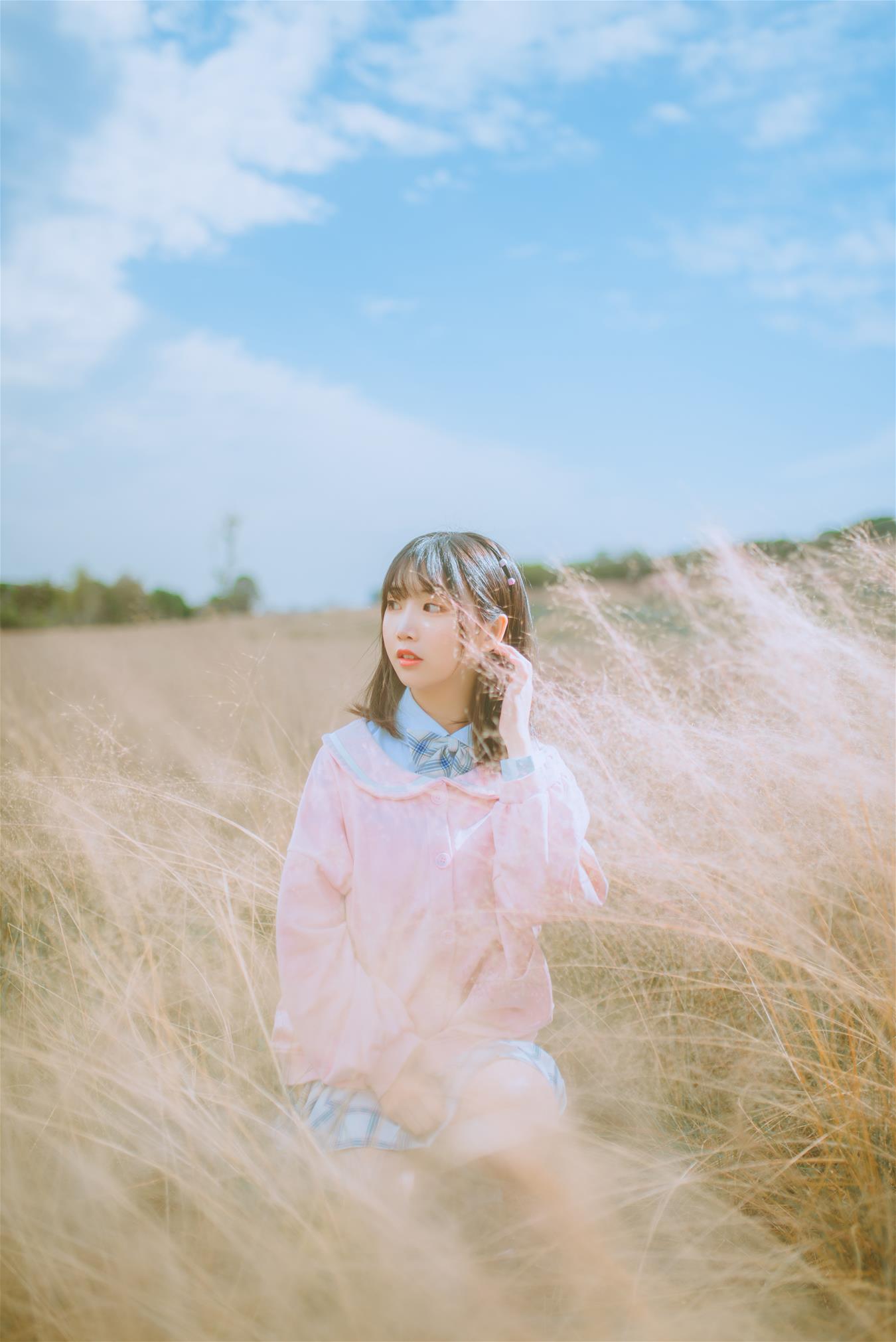 Coser面饼仙儿 粉黛草JK [19P-385MB]