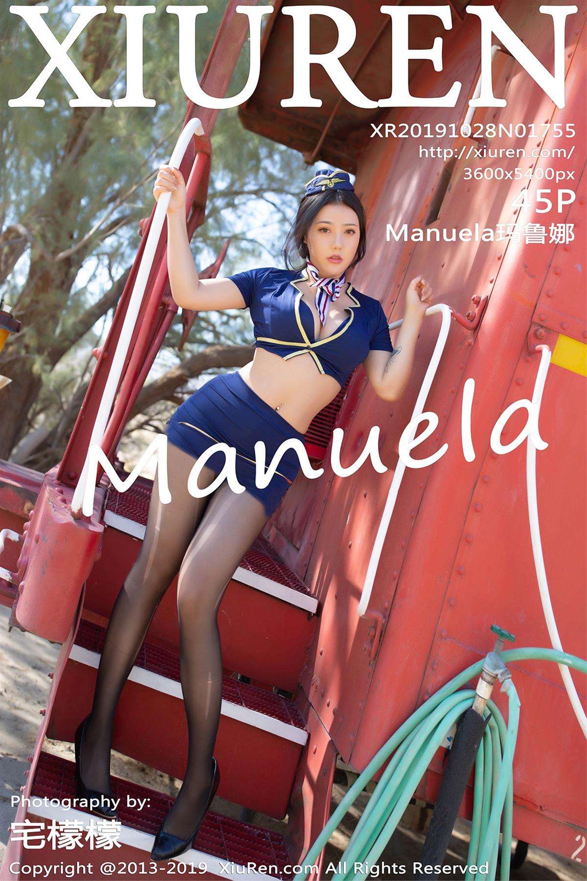 [XiuRen秀人网] 2019.10.28 NO.1755 Manuela玛鲁娜 [46P]