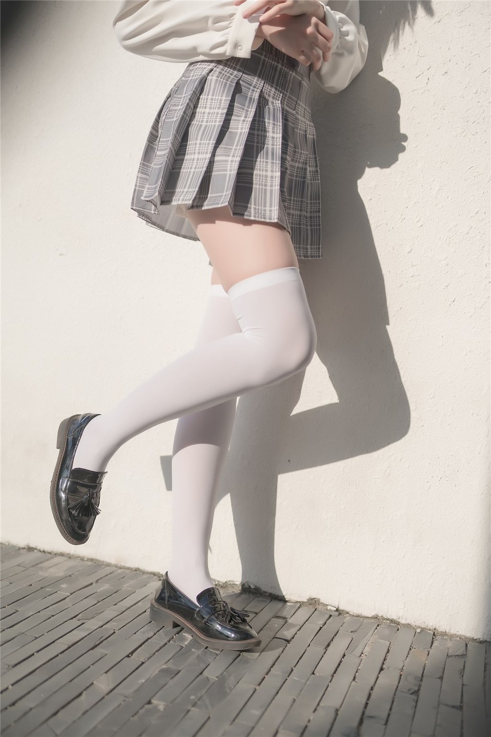 少女写真@白丝与阳光 [40P]