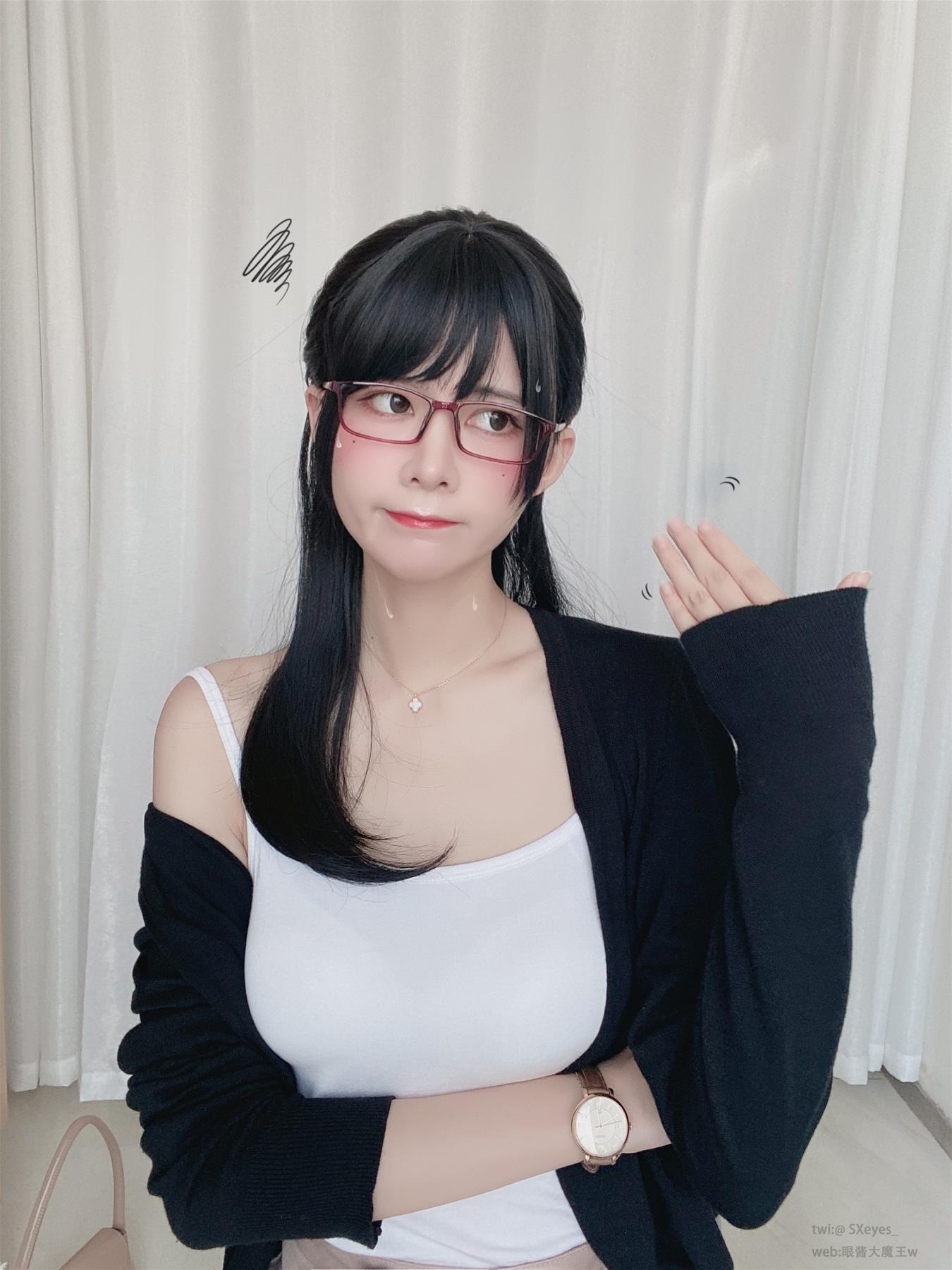 眼酱大魔王w OL3 爱喝可乐的前辈w [30P-147MB]