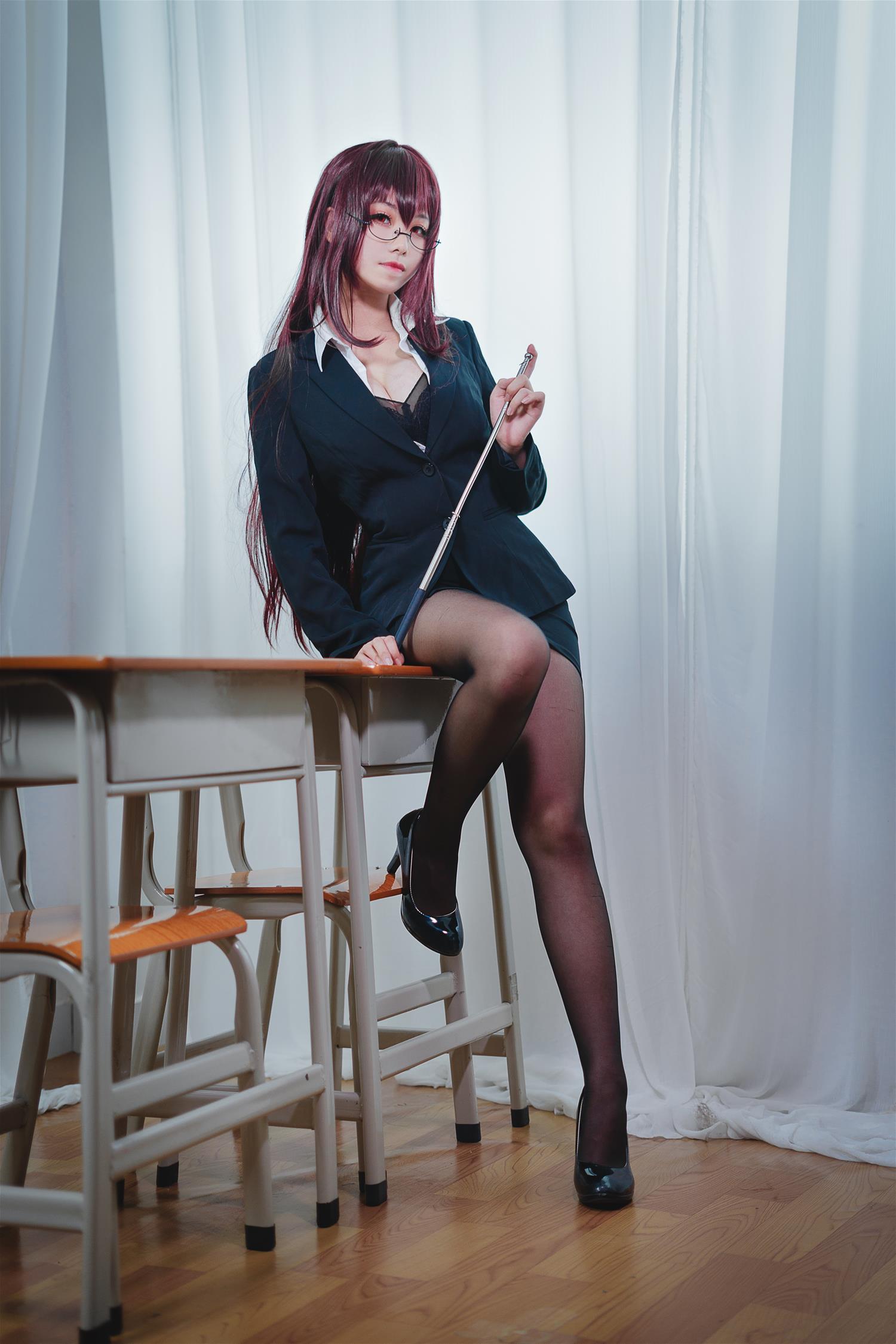 蜜汁猫裘 师匠教师 [11P-96MB]